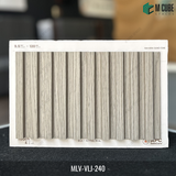 Wood Finish Louver Panel – Sahara Sand Oak – 9.5 ft x 4.5 in | MLV-VLJ-240