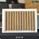 Wood Finish Louver Panel – European Walnut – 9.5 ft x 4.5 in | MLV-VLJ-245