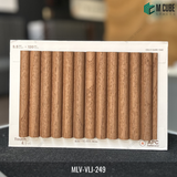 Wood Finish Louver Panel – Oslo Dark Oak – 9.5 ft x 4.5 in | MLV-VLJ-249