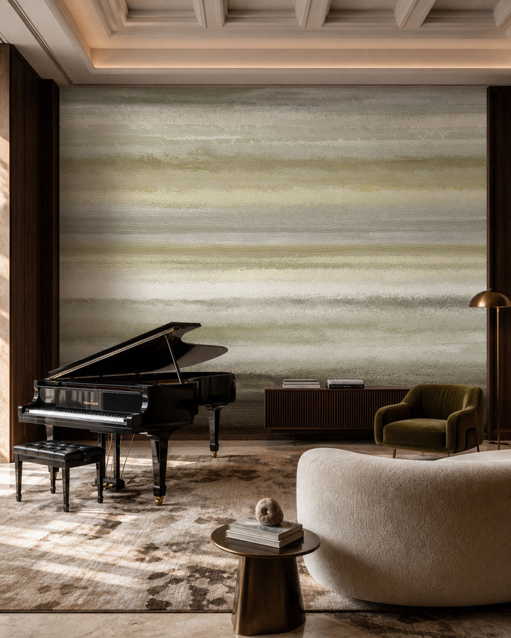 Desert Horizons (Green) Landscape wallpaper design view 2 | MWA-LWZ-309