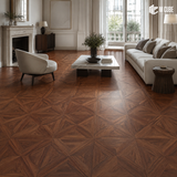 Laminated Parquet Flooring – Walnut | 810 x 405, 8mm | MWF-VKY-128