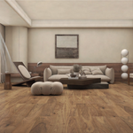MWF-YLX-101 Ebony Dusk Dark Walnut Engineered Hardwood Flooring - Image 1