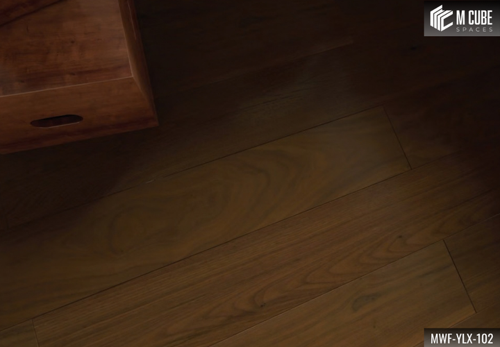 MWF-YLX-102 Roasted Nutmeg Medium Walnut Engineered Hardwood Flooring - Image 3