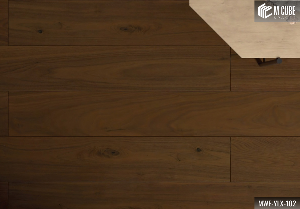 MWF-YLX-102 Roasted Nutmeg Medium Walnut Engineered Hardwood Flooring - Image 5