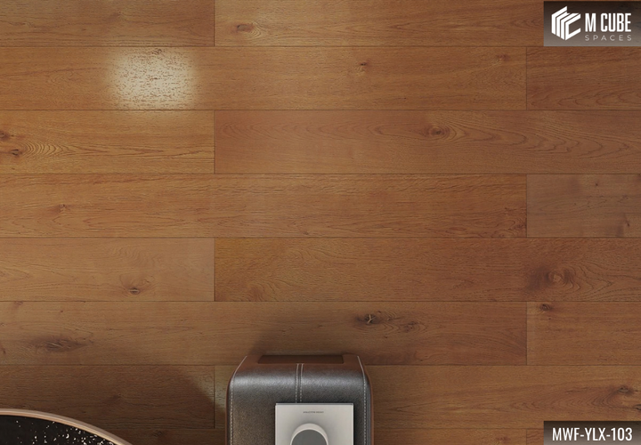 MWF-YLX-103 Charcoal Depths Dark Smoked Oak Engineered Hardwood Flooring - Image 4