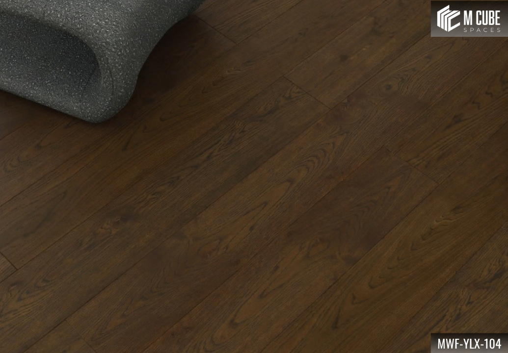 MWF-YLX-104 Russet Autumn Dark Stained Oak Engineered Hardwood Flooring - Image 2