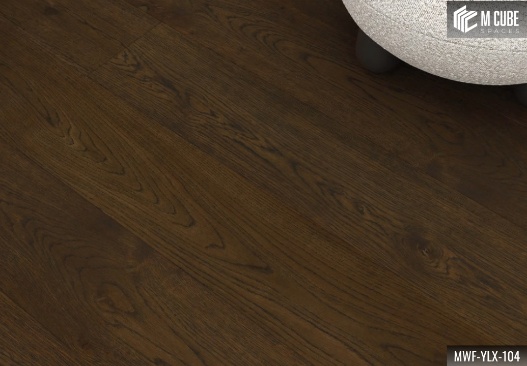 MWF-YLX-104 Russet Autumn Dark Stained Oak Engineered Hardwood Flooring - Image 3
