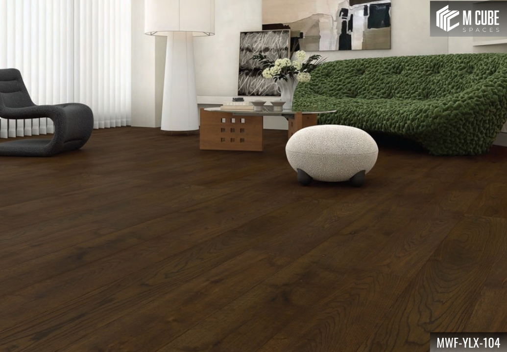 MWF-YLX-104 Russet Autumn Dark Stained Oak Engineered Hardwood Flooring - Image 4
