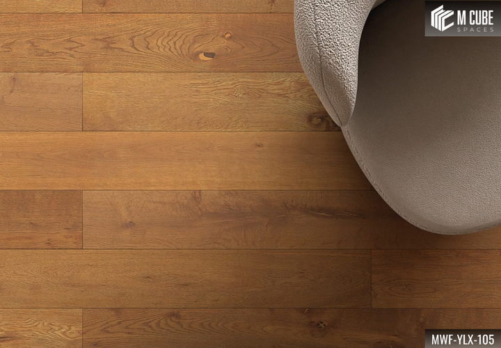 MWF-YLX-105 Copper Luster Medium Smoked Oak Engineered Hardwood Flooring - Image 4