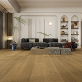 MWF-YLX-106 Harvest Gold Medium Unsmoked Oak Engineered Hardwood Flooring - Image 1