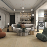 MWF-YLX-108 Misty Silver Light Grey Oak Engineered Hardwood Flooring - Image 1