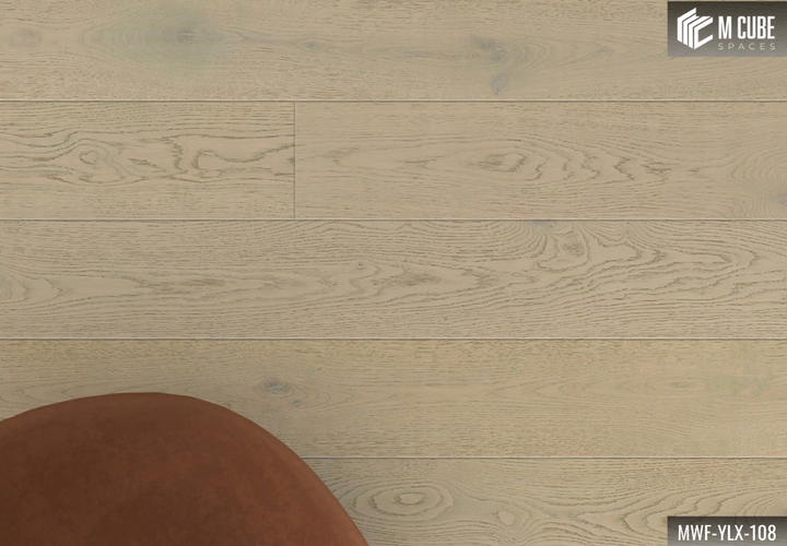MWF-YLX-108 Misty Silver Light Grey Oak Engineered Hardwood Flooring - Image 4