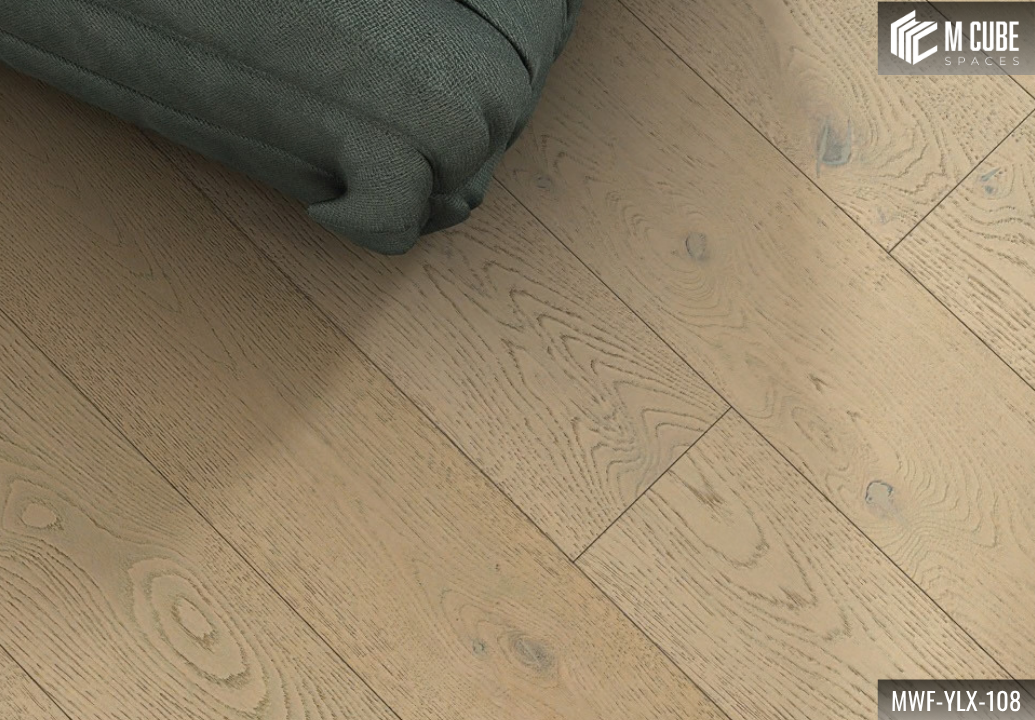 MWF-YLX-108 Misty Silver Light Grey Oak Engineered Hardwood Flooring - Image 5