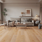 MWF-YLX-109 Beige Radiance Light Unsmoked Oak Engineered Hardwood Flooring - Image 1