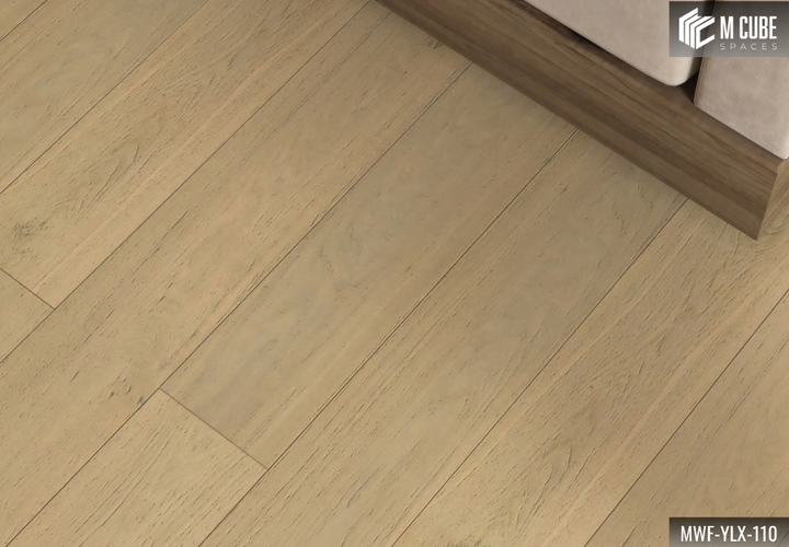 MWF-YLX-110 Dawn Whisper Light Unsmoked Oak Engineered Hardwood Flooring - Image 2