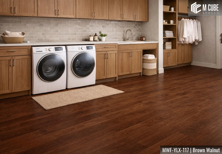 MWF-YLX-117 Brown Walnut Engineered Hardwood Flooring
