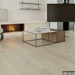 MWF-YLX-124 Champagne Oak Laminated Wooden Flooring