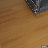 MWF-YLX-128 Saffron Teak Laminated Wooden Flooring Interior Application