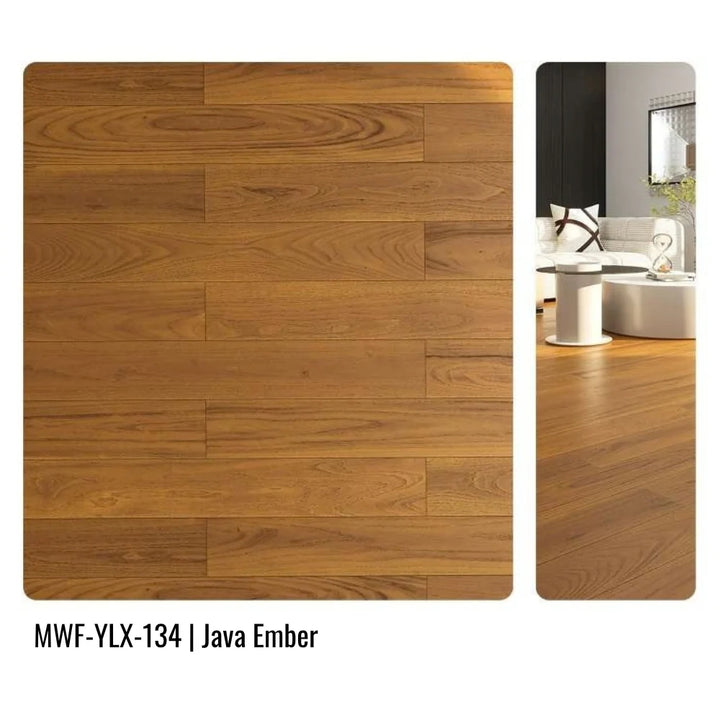 MWF-YLX-134 Java Ember Solid Hardwood Flooring Finish and Grain