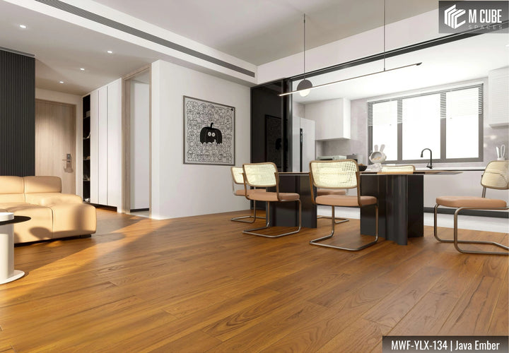 MWF-YLX-134 Java Ember Solid Hardwood Flooring Interior Application 2