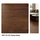 MWF-YLX-135 Hudson Walnut Solid Hardwood Flooring Finish and Grain