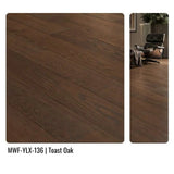 MWF-YLX-136 Toast Oak Solid Hardwood Flooring Finish and Grain