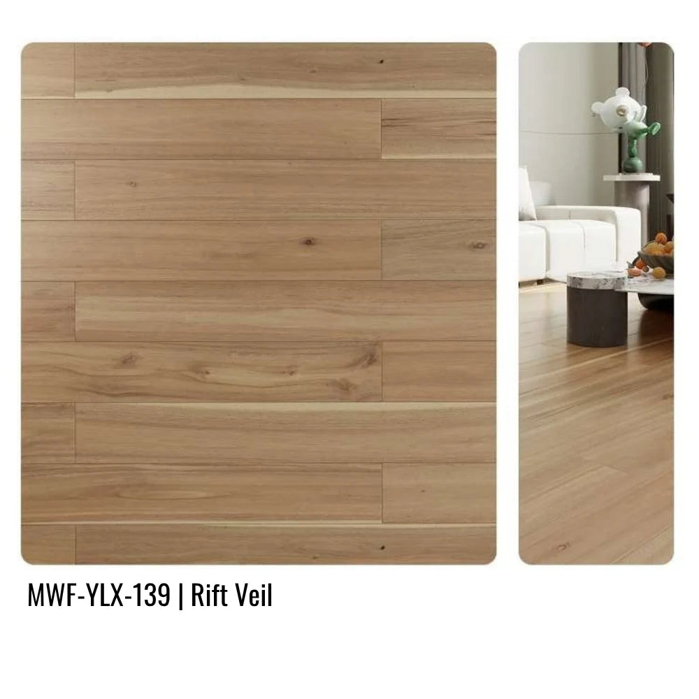 MWF-YLX-139 Rift Veil Solid Hardwood Flooring Finish and Grain