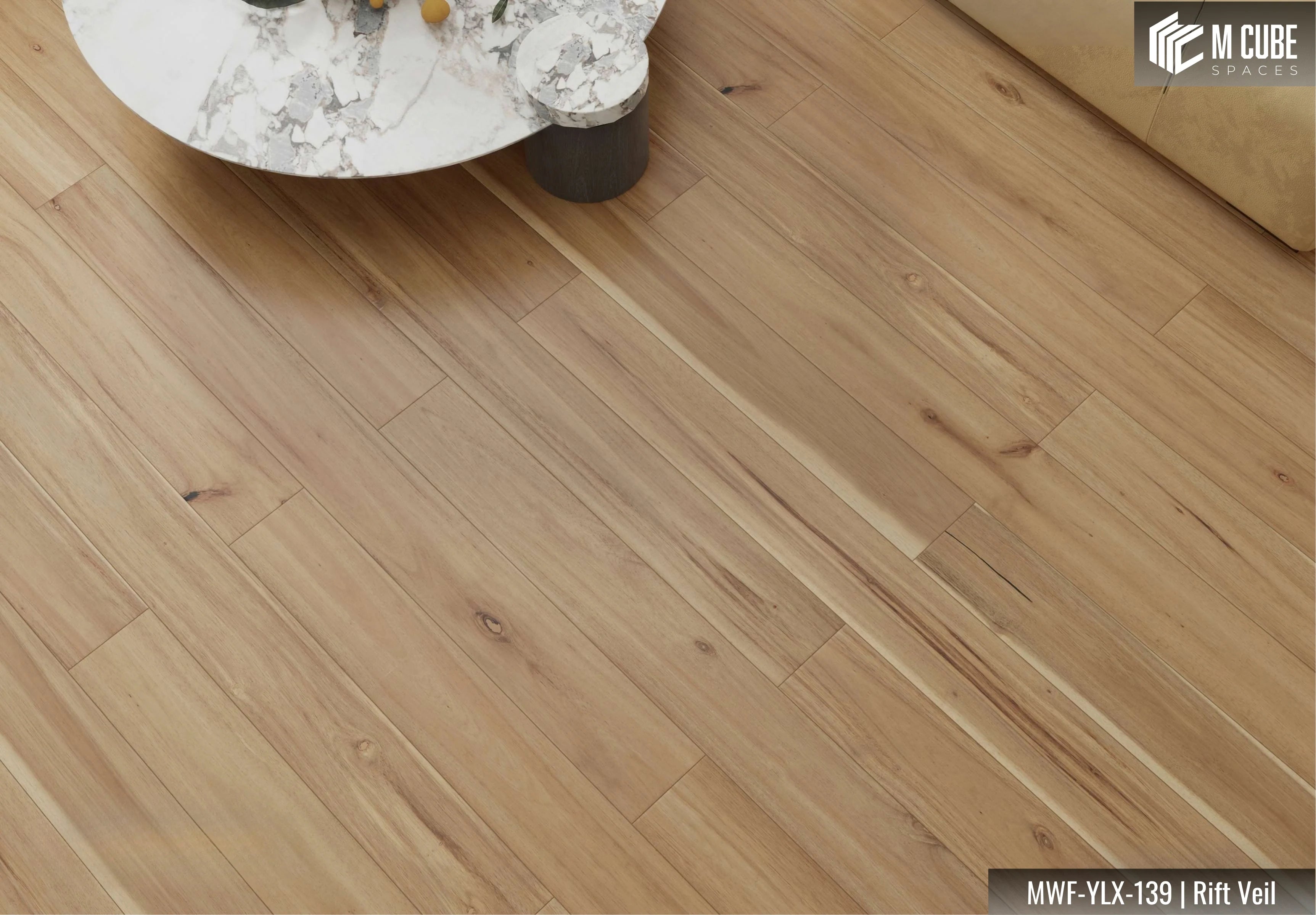 MWF-YLX-139 Rift Veil Solid Hardwood Flooring Interior Application 1