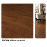 MWF-YLX-141 American Walnut Solid Hardwood Flooring Finish and Grain