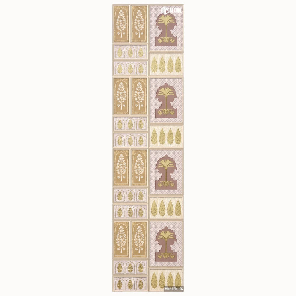 Aakar Art-Inspired Decorative Wall Panel 8 ft × 2 ft 5 mm – MWP-RBM-106