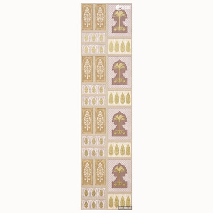 Aakar Art-Inspired Decorative Wall Panel – 8 ft × 2 ft – 5 mm | MWP-RBM-106