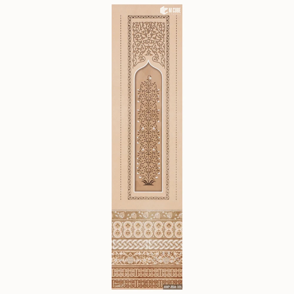 Aakar Art-Inspired Decorative Wall Panel 8 ft × 2 ft 5 mm – MWP-RBM-109