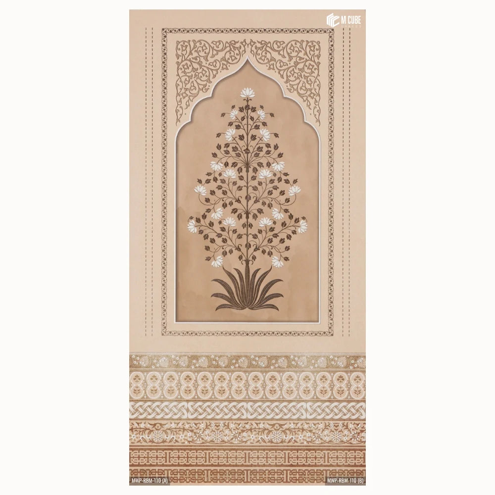 Aakar Art-Inspired Decorative Wall Panel 8 ft × 2 ft 5 mm – MWP-RBM-110 (A/B)