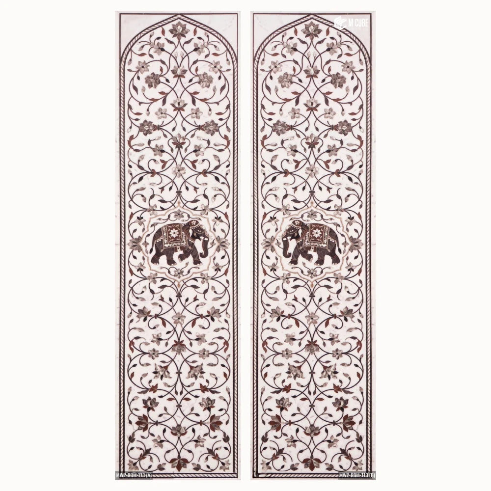 Aakar Art-Inspired Decorative Wall Panel 8 ft × 2 ft 5 mm – MWP-RBM-113 (A/B)