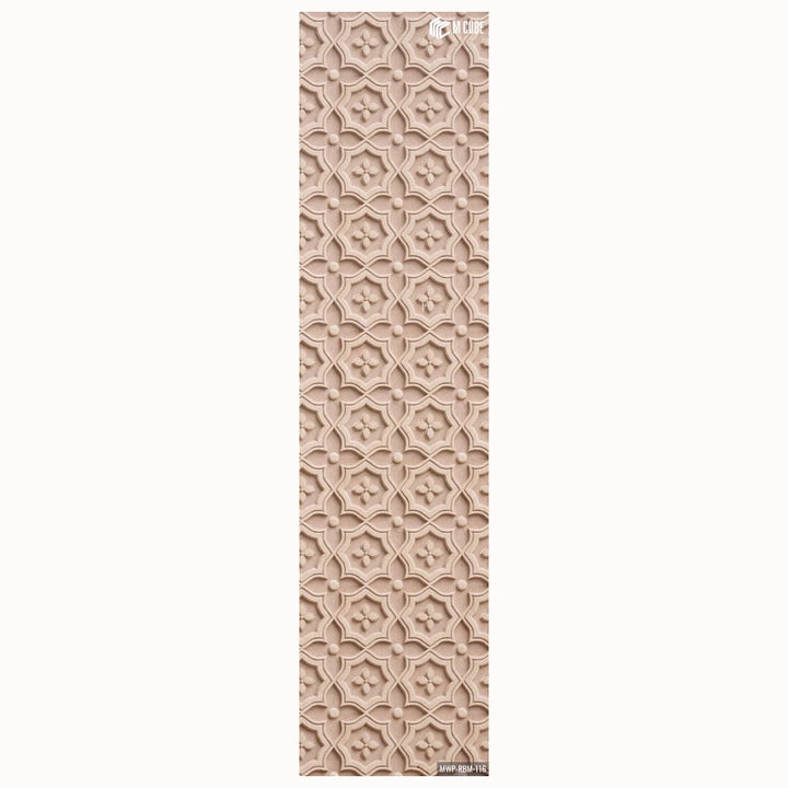 Aakar Art-Inspired Decorative Wall Panel 8 ft × 2 ft 5 mm – MWP-RBM-116