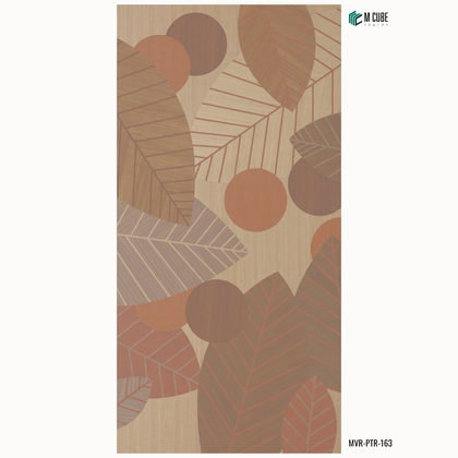 Marquetry Veneer Decorative Panel – MVR-PTR-163 | 8 × 4 ft, 4 mm
