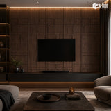 Wood Finish Decorative Wall Panel – 8 ft x 2 ft, 6mm | LA 935/980