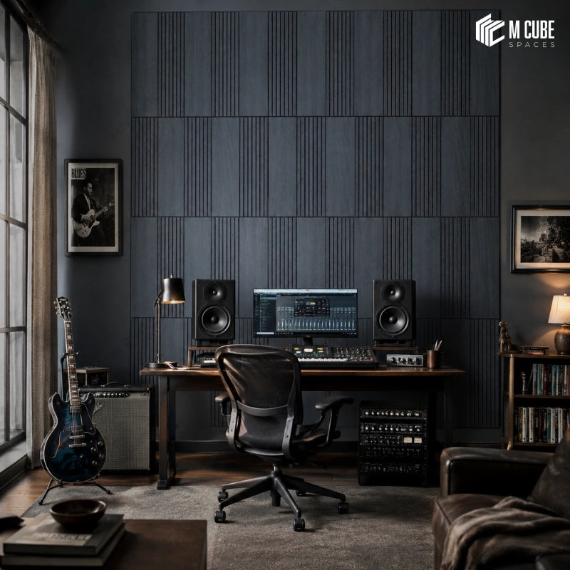 Modern Linear Decorative Wall Panels for Premium Entertainment and Creator Spaces