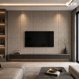 Wood Finish Decorative Wall Panel – 8 ft x 2 ft, 6mm | LA 954/935