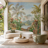 Gentle Garden Botanical wallpaper design view 2 | MWA-LWZ-304