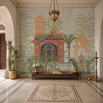 Pavilion of Peacocks Architecture wallpaper design view 2 | MWA-LWZ-299