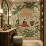 The Queens Garden Architecture wallpaper design view 2 | MWA-LWZ-297