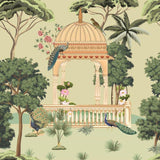 Royal Garden Pavilion Architecture wallpaper for living room & foyer interiors | MWA-LWZ-296