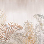 Elegant Palm Silhouettes Botanical wallpaper for living room & resort interiors | MWA-LWZ-290