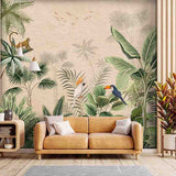 Jungle Canopy Life Botanical wallpaper design view 2 | MWA-LWZ-264