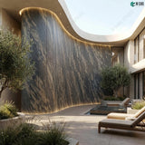 Opaque Stone Veneer - Portoro Marble