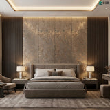 Opaque Stone Veneer - Pure Gold Metallic