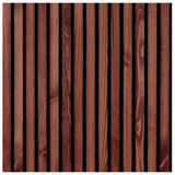 NWF-370S Red Brown Wood – Pinewood Wall Panels