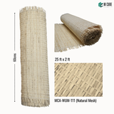 Natural Cane Rattan Roll – Natural Mesh – 25 ft x 2 ft | MCA-WUM-111