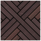 NWF-173D2 Roasted Brown Wood – Pinewood Wall Panels